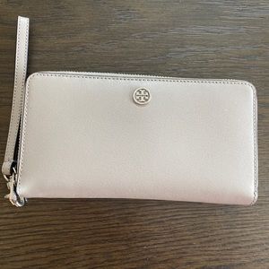Tory Burch clutch wallet with strap